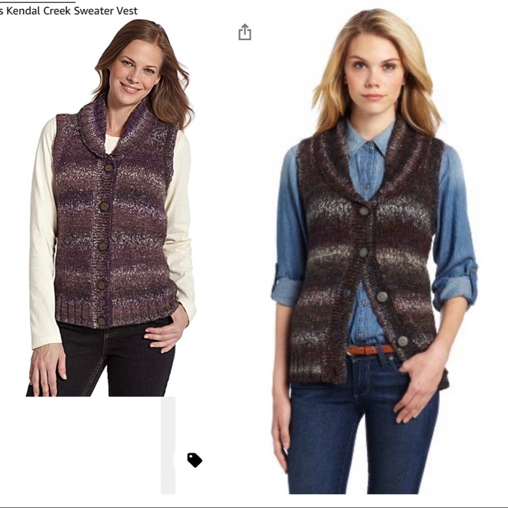 Nwot Woolrich XL Kendal Creek Sweater Vest